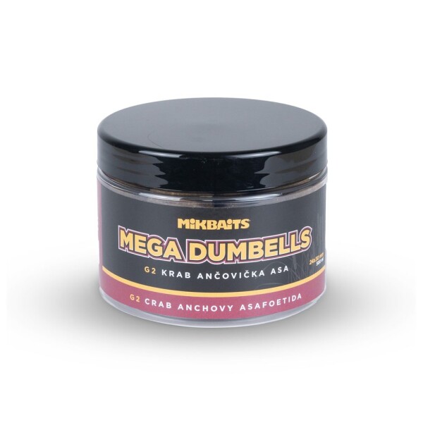 Mikbaits Gangster Mega Dumbells G2 Krab Ančovička Asa 24x30mm 500ml,Mikbaits Gangster Mega Dumbells G2 Krab Ančovička Asa 24x30mm 500ml