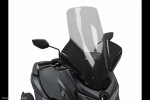 Yamaha Nmax 125, Nmax 155 25 Skútr plexi Powerbronze 710 mm With hand blisters - lehce kouřová