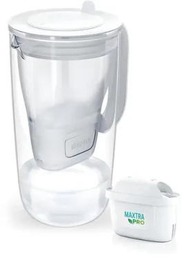 Brita Glass šedá / Filtrační konvice / 2,5 l / filtr Maxtra PRO (1051157)