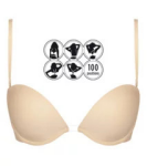 Dámská podprsenka s mnoha možnostmi řešení ramínek MULTIWAY BRA W9243 - WONDERBRA tělová 75A