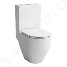 Laufen - Pro WC kombi mísa, Vario odpad, Rimless, bílá H8259640000001