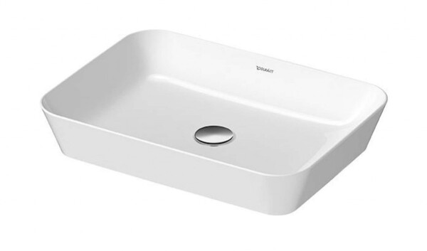 DURAVIT - Cape Cod Umyvadlová mísa 55x40 cm, DuraCeram, s WonderGliss, bílá 23475500001