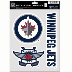 Samolepka Winnipeg Jets NHL Multi-Use Set (3 ks)% 1 ks