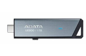ADATA UE800 1TB stříbrná / USB 3.2 Type C / čtení: 1000MBps (AELI-UE800-1T-CSG)