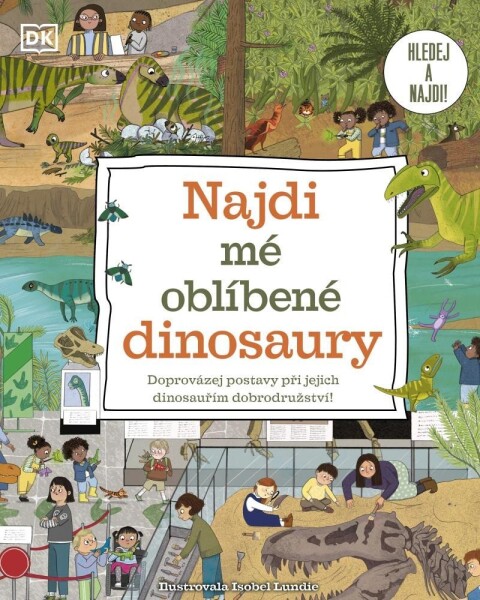 Najdi mé oblíbené dinosaury