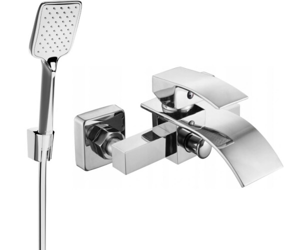 MEXEN - Aries R62 vanová baterie s příslušenstvím, chrom 74483R62-00