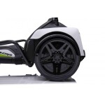 Mamido Dětská elektrická motokára Fast 3 Drift bílá