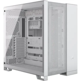 Corsair 6500D Airflow bílá / E-ATX / 4x USB-A 3.2 / 1x USB-C 3.2 / bez zdroje / průhledná bočnice (CC-9011260-WW)