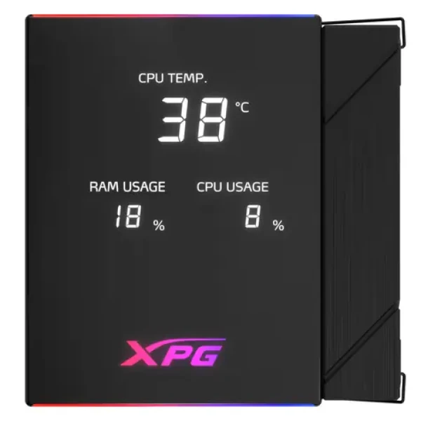 ADATA XPG MAESTRO PLUS 62DA černá / CPU chladič / vzduchový / 120mm ARGB / 4 heatpipes / AM3, AM4, AM5, LGA1700 (75261752)