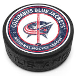 Mustang Puk Columbus Blue Jackets NHL Center Ice
