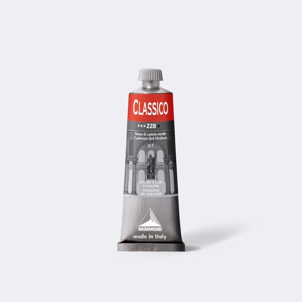 Olejová barva Maimeri Classico oil 60 ml - Kadmium červené střední 228