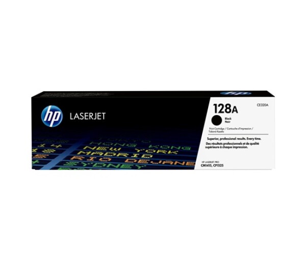 HP 128A Black LJ Toner cart, CE320A (2,000 pages) EDF_716984