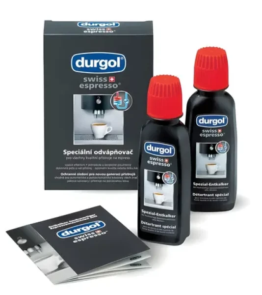 Durgol Swiss Espresso / Odvápňovač / pro espresso kávovary / 2x 125 ml