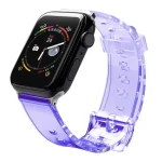 Hurtel Silicone Strap Light fialová / Řemínek / Apple Watch 42/44 mm / Silikonový