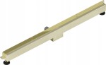 MEXEN - Flat Wall žlab ke stěně 2v1 110 cm zlatý 1530110