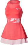 Mizuno Daybreakers Dress W Dámské šaty Calypso Coral - Tenisové šaty Mizuno Daybreakers Dress 62GHC70061 Velikost textilu: S