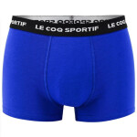 Le Coq Sportif pánské boxerky 3PAK červené šedé tmavě modré XL