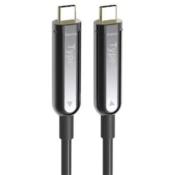 PremiumCord USB-C AOC kabel / Optický fiber video / 4K@60Hz / 30 m (8592220027285)
