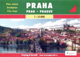 Praha kapesní plán 1:15 000 - kolektiv autorů