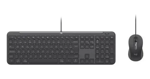 Logitech Signature Slim MK620 for Business grafitová / Klávesnice + myš / USB-C / DE layout (920-013343)