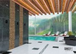 SANELA - Nerezové žlaby Sprchový žlab do prostoru, délka 115 cm, lesklá nerez SLKN 05D