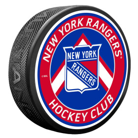 Mustang Puk New York Rangers NHL Chevron Banner