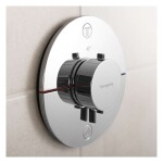 HANSGROHE - ShowerSelect Comfort Termostatická baterie pod omítku, pro 2 spotřebiče, chrom 15556000