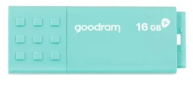GOODRAM UME3 CARE USB 3.0 16GB zelená / Flash disk / USB-A 3.0 / čtení: 60MBs / zápis: 20MBs (UME3-0160CRR11)