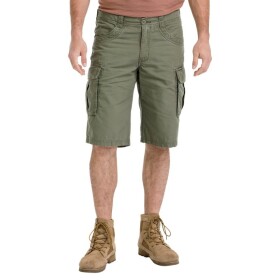 Bushman Pánské ripstopové kraťasy Erwee, tmavá khaki 62