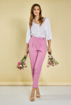 Monnari Kalhoty Elegantní dámské Kalhoty Pink