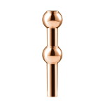 Stoff Nagel Designová vázička STOFF Nagel Rose Gold, růžová barva, kov