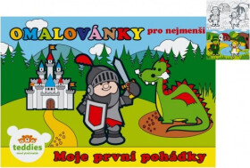 Moje první pohádky Omalovánky
