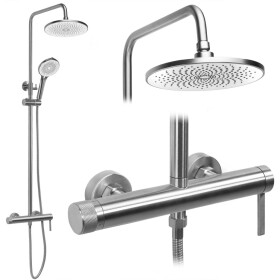 REA - Sprchový set Rivo Brush Nickel REA-P9498