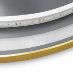 REA - Zrcadlo LED 50cm MMJ BRUSH ROSE GOLD HOM-05505