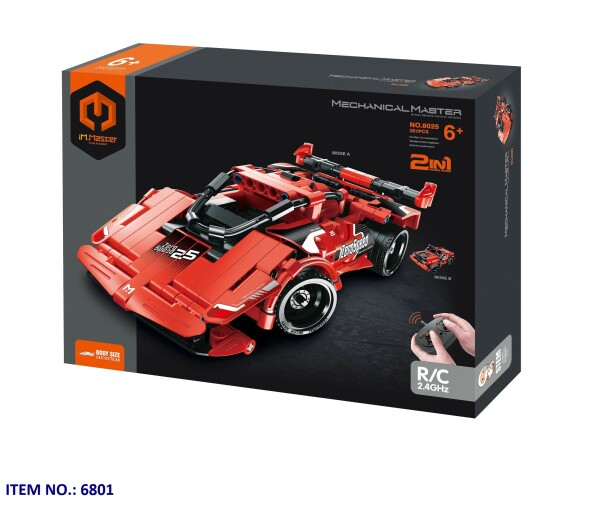 IM.Master Stavebnice auto 2v1 RC na dálkové ovládání 24x10x7 cm