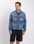 Carhartt WIP Helston Jacket Blue destroy wash M