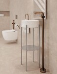 DEANTE - Silia kartáčovaný bronz - Umyvadlová baterie, volně stojící BQS_C2KK