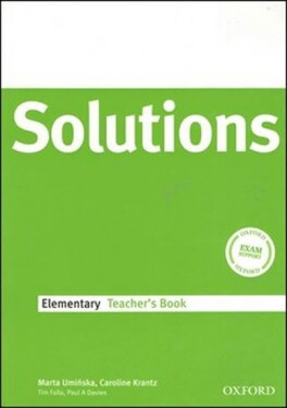 Maturita Solutions Elementary Book