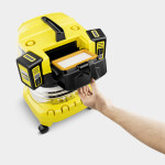 Kärcher AKU Vysavač na mokro-suché nečistoty WD 4-18 S Dual Battery Set V-20/22