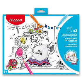 Maped Omalovánky s 3D efektem