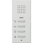 GIRA domovní telefon vnitřní jednotka, bílá, 125027
