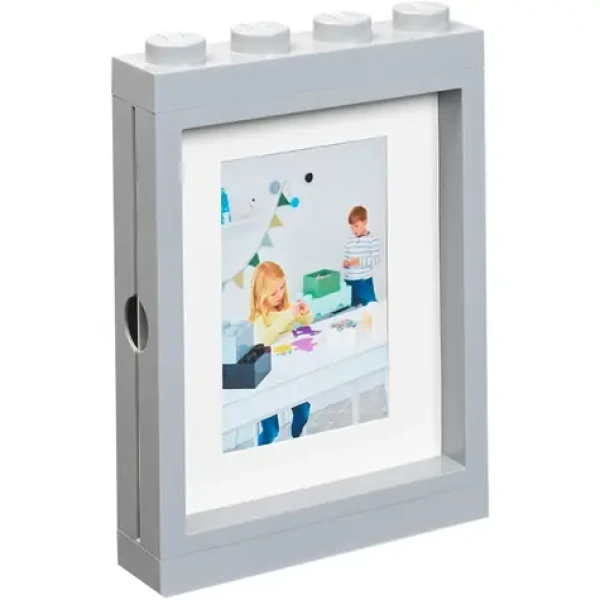 LEGO® fotorámeček - šedá / 268 x 47 x 193 mm (6041131740)