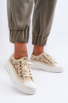 Dámské krajkové tenisky Lee Cooper LCW-23-44-1620 Beige 41