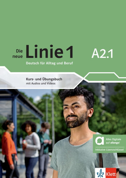 Die neue Linie 1 - A2.1 – Hybride Ausgabe – Kurs./Übungsbuch + MP3/Video allango.net + Lizenz (24 Monate) - Ulrike Moritz