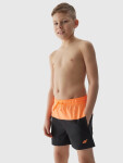 Chlapecké plážové šortky typu boardshorts 4F oranžové Velikost: