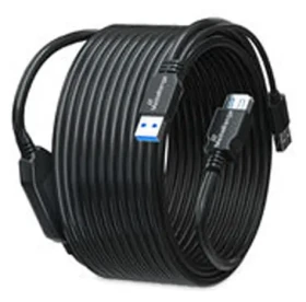 MediaRange MRCS243 černá / Aktivní prodlužovací kabel USB / USB 3.2 Gen 1 / 10 m / 5 Gbps (MRCS243)