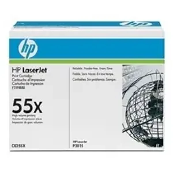 HP 55X originální tonerová kazeta dvojbalení černé CE255XD