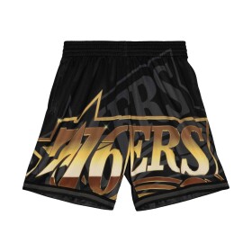 Mitchell & Ness Pánské kraťasy Philadelphia 76ers NBA Big Face 4.0 Shorts Velikost: XL