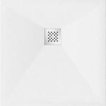 MEXEN - Stone+ Sprchová vanička čtvercová 70x70, bílá 44107070