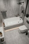 Erga Pureline-S, vana 1800x800x400 mm bez nožiček, bílá lesklá, ERG-V07-PURELINE-S-180x080-WH ERG-V07-PURELINE-S-180X080-WH